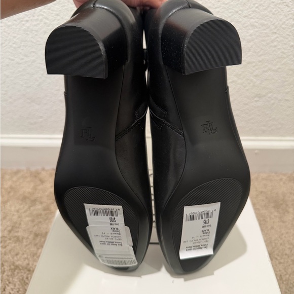 “New” Ralph Lauren Elegant Black Ankle Boots size6 - Picture 5 of 6
